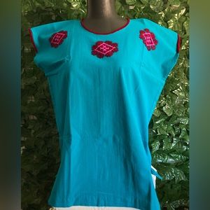 Artesan Blue Blouse